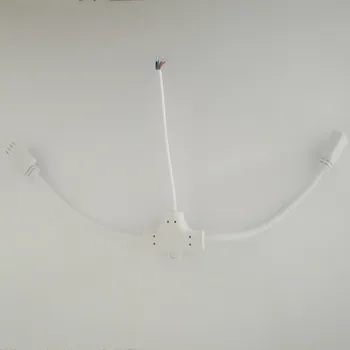

100pcs 10CM wire RGB 4pins Extension Cable Connector T type 4Pins Plug for LED Strip Light RGB 5050 3528 LED Strip