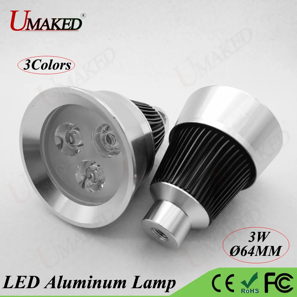 

10pc 3W Dia64x77mm LED Desk/Table Lamp Base Case Kit Soft Hose Spotlight/Bulb/Mirror Front Lamp LED Lights mounts free shipping