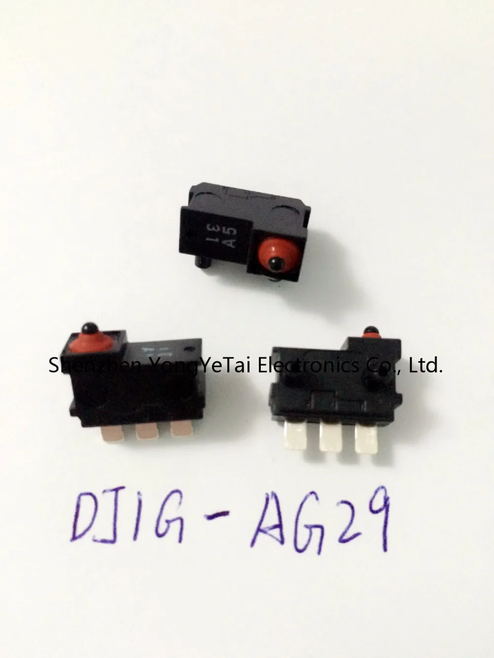 Yyt 2 Pces Dj1g Ag29 Micro Interruptor Impermeável yyt 2 pces dj1g ag29 micro interruptor impermeavel 02