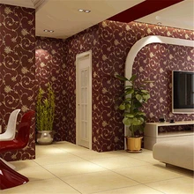 beibehang Bedroom warm 3d living room background wall works wallpaper European solid color wallpaper 3d flooring beibehang Bedroom warm 3d living room background wall works wallpaper European solid color wallpaper 3d flooring