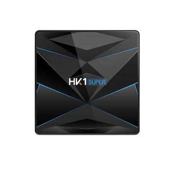 

Hk1 Super Optional Android 9.0 3318 Smart Tv Box Rk3318 4K 3D Utral Hd Dual Wifi Play Store Bt4.0 Set Top Box Eu Plug