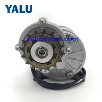 YALU Newest 24V36V 250W Left Chain Drive Electric Bicycle E-Bike Motor kit for Speed Gears Scooter Economical Convert City Bike 2