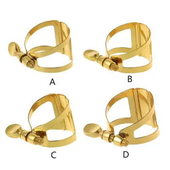 

Soprano Alto Tenor Saxophone Clarinet In Bb Flexibility Gold Mouthpiece Ligature