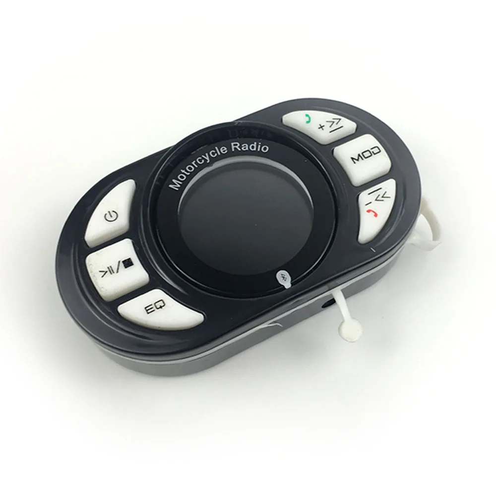 Мотоциклетная сигнализация скутер ЖК Bluetooth MP3 музыкальный плеер колонки FM радио аудио звуковая система с USB TF fm-плеер