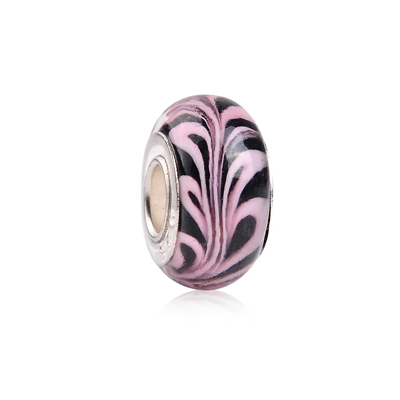 Стеклянные бусины в форме цветка стиле Пандоры 1 шт.|beads fit pandora|beads fitflower glass beads |