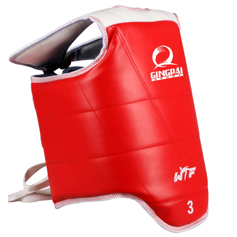 1 pc Kids red blue adult male female Traditional Taekwondo chest guard