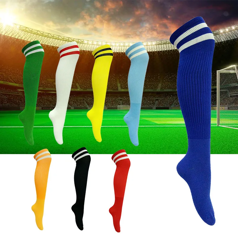 Football Stockings Cycling Long Soccer Socks Leg Warmers Thickened
