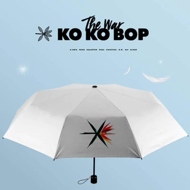 

2019 Kpop Korean Version Of The Umbrella The War Should Support Umbrella KOKOBOP Umbrella Gift