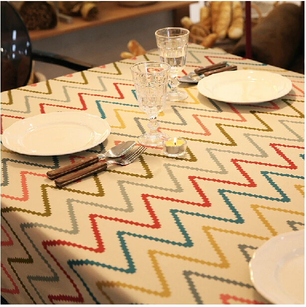 Buy ROMANZO Natural Modern Linen Cotton Fabric Square