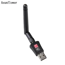 

Mini USB Network Card Adapter Wireless USB Wifi 300Mbps Signal Enhanced WI-FI Portable Desktop Receiver Network LAN Card
