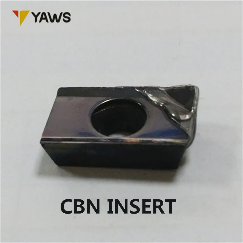 YAWS CNC CBN инструменты Алмазная вставка APKT1604/APKE1135 PCD токарные вставки фреза для