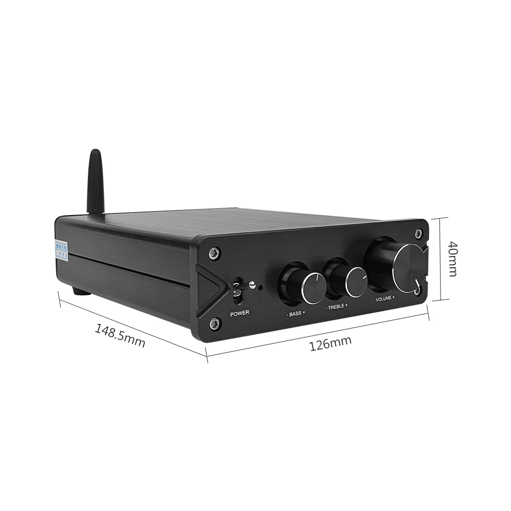 Усилитель звука AIYIMA TPA3116 Bluetooth 5 0 Hi Fi стерео усилитель класса D 100 Вт * 2 ЦАП