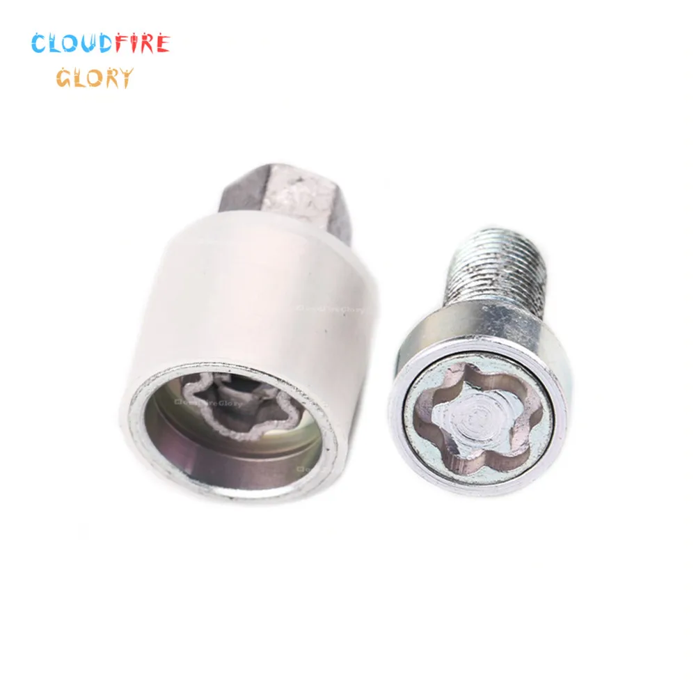 Cloudfireglory 4F0698139C 801x2 колеса anti theft винт рифлёная болт и ключевой инструмент код штамп "" для Audi A3 A4 A5 A6 A7 S5 S6 TT