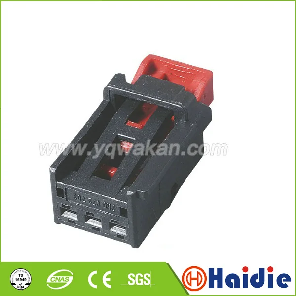 

Free shipping 2sets 3pin VW Audi golf car tail lights plug connector electric cable unsealed connector 7N0972703