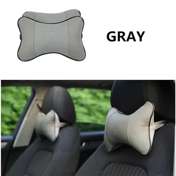 

1pcs Car Headrest Neck pillow seat cushion For Peugeot RCZ 206 207 208 301 307 308 406 407 408 508 2008 3008 4008 5008 6008