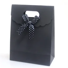 24 шт. Рождественская Подарочная коробка 21x15,5x7 см конфетная коробка черный пластиковый детский душ день рождения Свадебный мешочек для колец ювелирный подарочный пакет