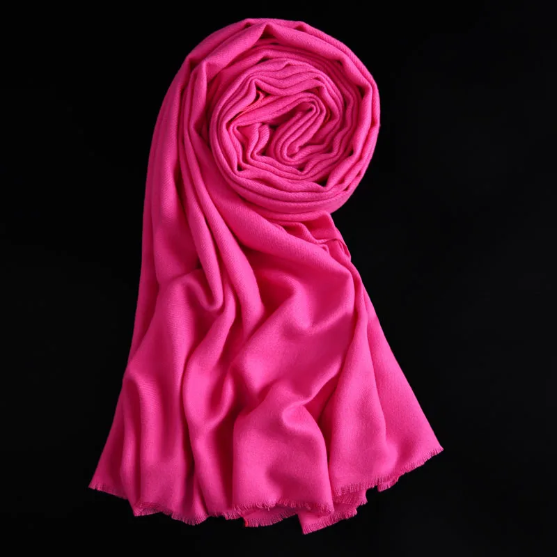 [Aetrends] зимние брендовые Шарфы Для женщин кашемир чувствовать себя шарф 16 Цвета для выбора Z-3983 - Цвет: Pastel Violet