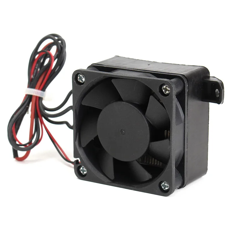 Черный 150W 12V DC PTC тепловентилятор инкубатор постоянной температуры