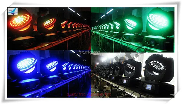 E-(10/Лот) RGBWA 36*15 Вт Zoom Led Moving Head Wash Light 5 в 1 Радуга и Марко осветительное оборудование ди-джеев