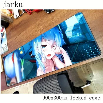 

Hatsune Miku pad mouse computador gamer mause pad 900x300X2MM padmouse big Customized mousepad ergonomic gadget office desk mats
