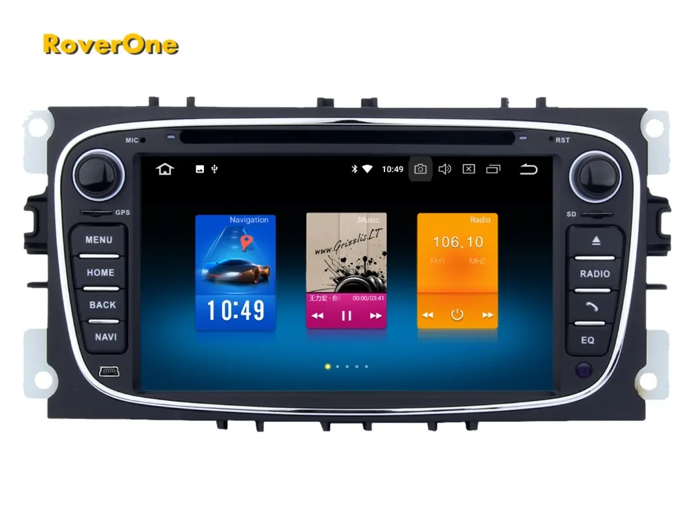 Discount Android 9.0 Car Multimedia For Ford For Focus 2 For Mondeo Kuga S-max C-max Autoradio Bluetooth DVD Radio Stereo GPS Navigation 11