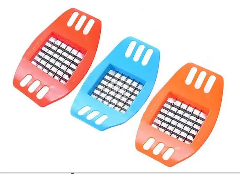 Fashion Hot Cooking Tools Stainless Steel Cutter Potato Chips Vegetable Slicer Tools Kitchen Tools Potato Mashers Tools