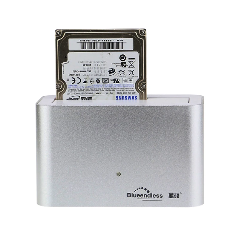 Goede Aluminium hdd behuizing data recovery USB 3.0 5 gbps hdd caddy 2.5 sata externe hdd docking station voor 4 tb 3.5 #039; #039;hdd case HD01U3