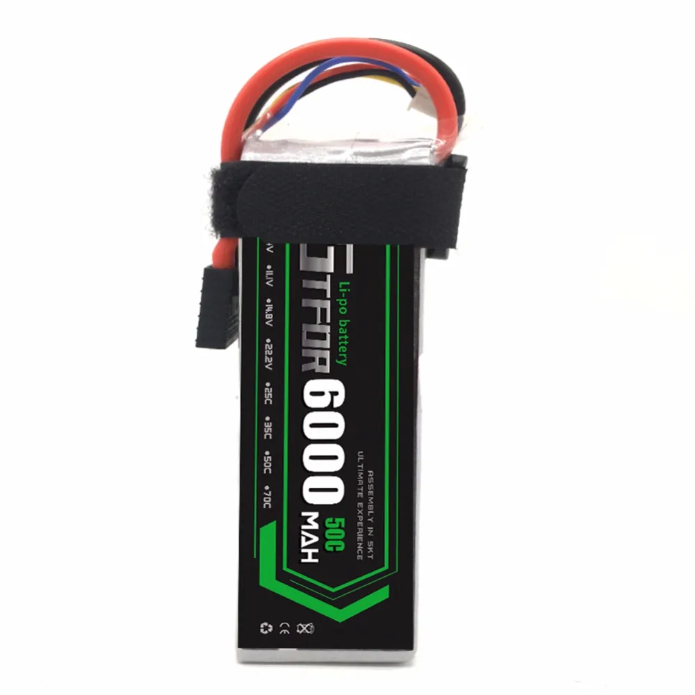 2S 3S 4S 5200mAh 6000mAh 7000MAH 7,4 V 11,1 V 14,8 V 50C 60C 100C 120C GTFDR Lipo батарея для X-MAXX E-REVO RC автомобилей Лодка Дрон