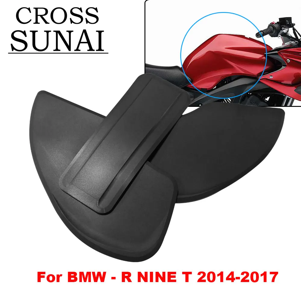 

Rubber Motorcycle Accessories Parts Anti Slip Stickers Pad Black Protector Pad Motorbike For BMW R NINE T 2014 2015 2016 2017