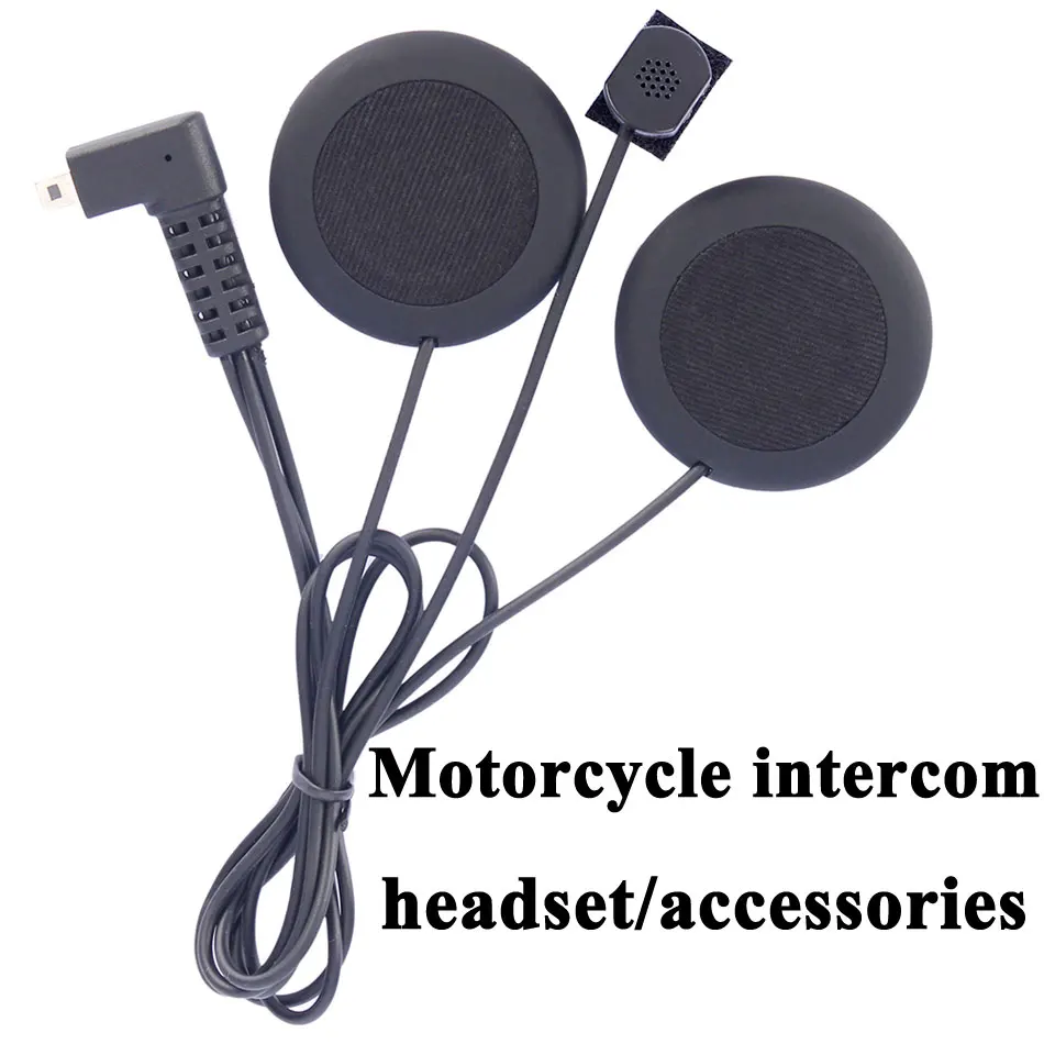 

Motorcycle intercom accessories earphone soft earphone microphone for FDCVB T-COMVB TCOM-SC COLO moto helmet bt intercom headset