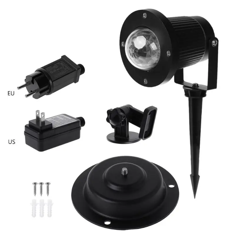

Waterproof LED Water Wave Light Colorful Ripples Projection Stage Lamp