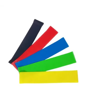 

1000pcs/lot Resistance Bands Tube Workout Exercise Elastic Band Fitness Equipment Yoga Pink Yellow 500*50*0.35MM