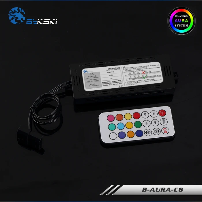 

Bykski B-RBW-C6 6+2 Channels RBW LED Remote Controller