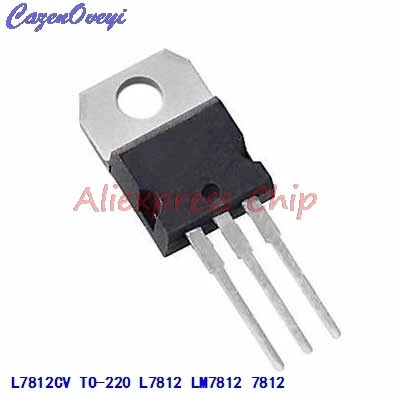 

1pcs/lot L7812CV TO-220 L7812 LM7812 7812 Positive-Voltage Regulators In Stock