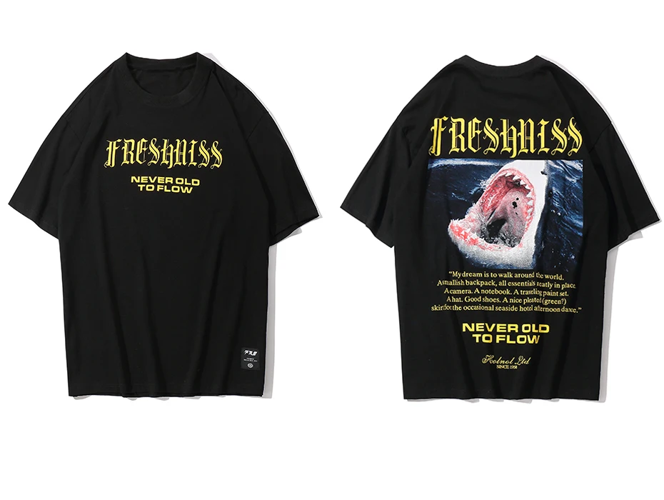Aelfric Eden, модные футболки с короткими рукавами с 3d принтом животных, для мужчин, лето, дизайн, футболка в стиле хип-хоп, хлопковая Повседневная Уличная одежда - Цвет: Черный