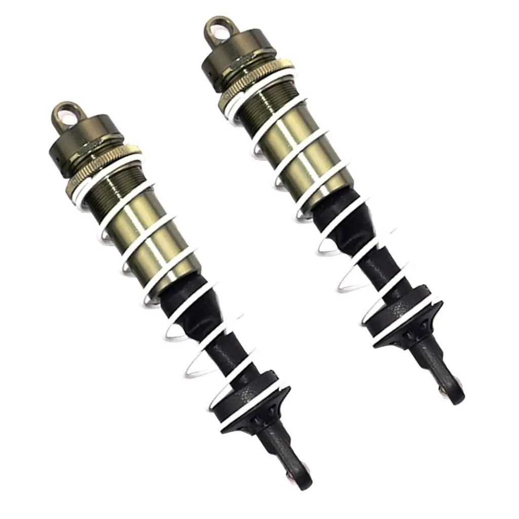 2pcs Adjustable Hydraulic Shock Absorber for 1/8 RC Car Buggy Monster Truck HOBAO HSP HPI Axial Spare Parts Accessories
