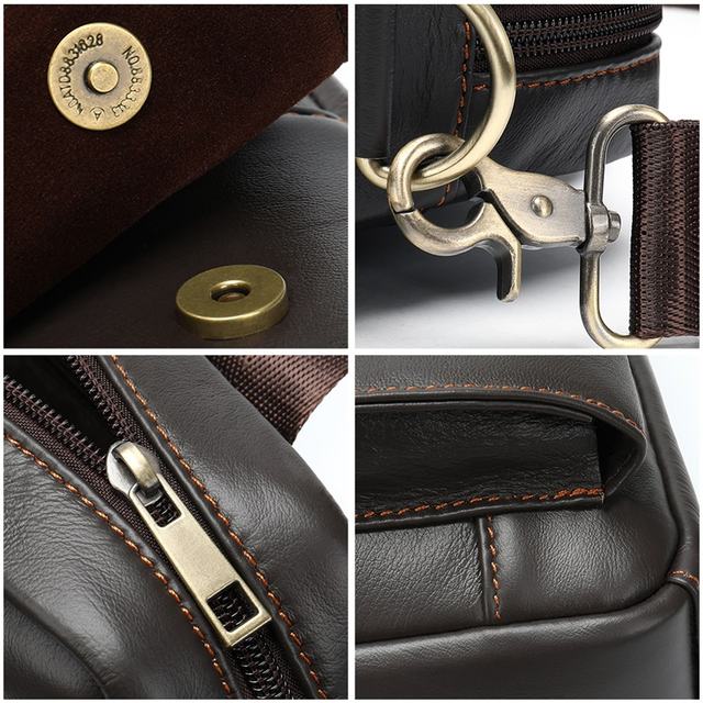 MVA Men’s Shoulder Bag Men’s Genuine Leather Men Handbag Man Bag Crossbody Bags For Men Business Messenger Bags Handbags 8568