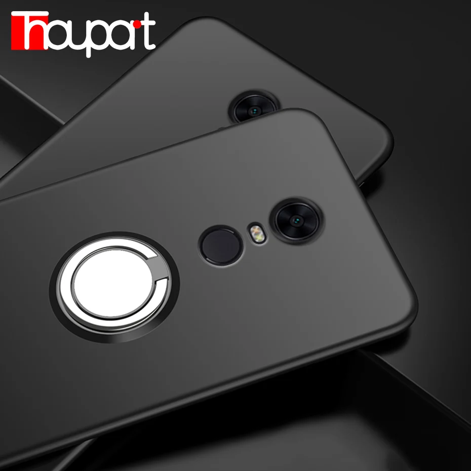 

Case For Xiaomi Redmi 4X Note 4X Note 4 4A Case Ring Stand Holder Soft TPU Cover Matte Silicone Case For Xiaomi Redmi Note 4X 4A