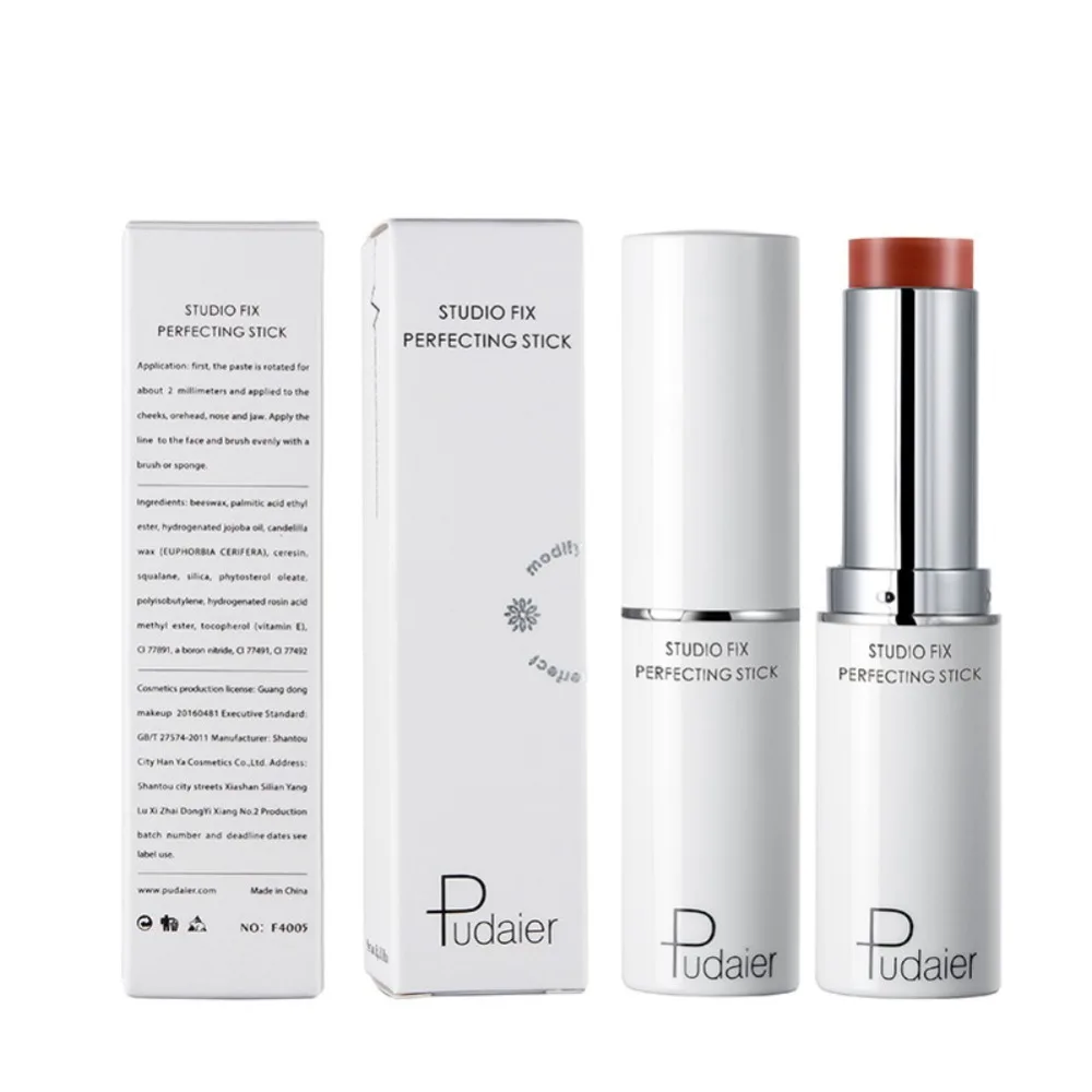 Foundation Makeup Full Face Cover Contour Concealer Base Primer Moisturizer Hide Blemish Bronzer Concealer Stick