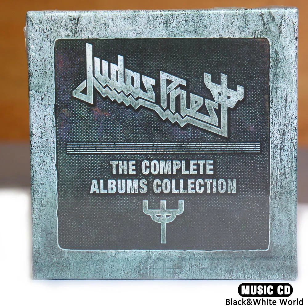 

Judas Priest CD box --The Complete Albums Booklets Full Box Set 19 CD China Factory New Sealed Edtion