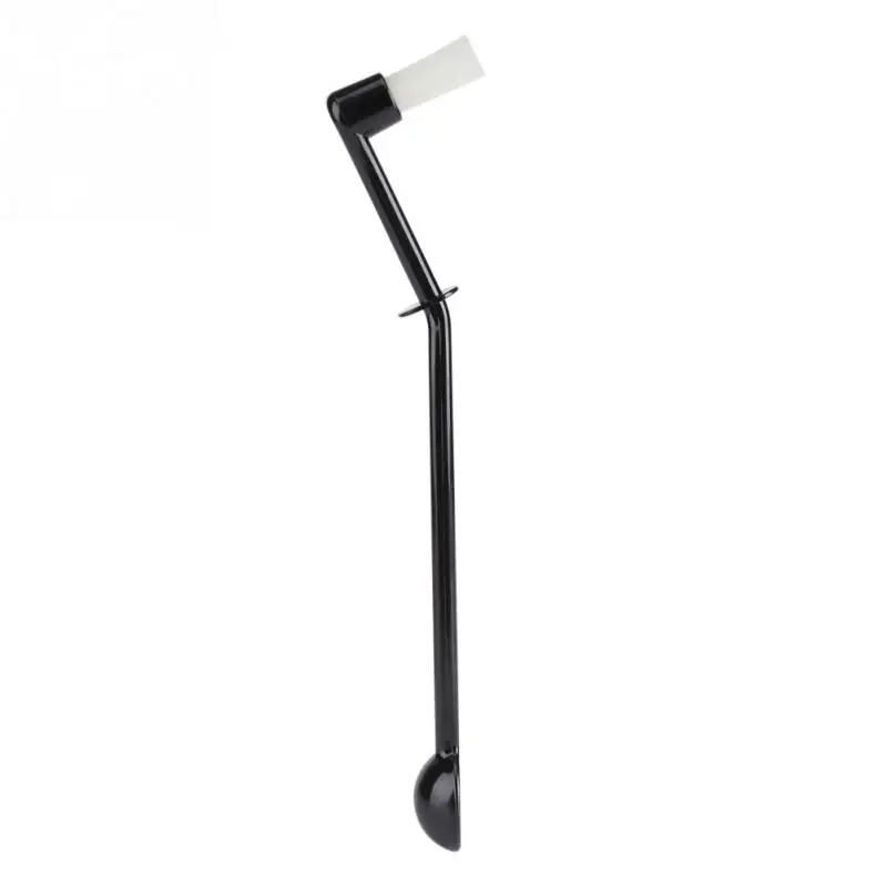 

ABS Cleaner Coffee Machine Brush Nylon Coffee Cleaning Brush Tool with Spoon for Espresso Machine Group Head