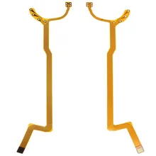 2PCS Digital Camera Aperture Shutter Flex Cable for Canon EF-S 18-55mm f/3.5-5.6 I/II USM camera DSLR SLR