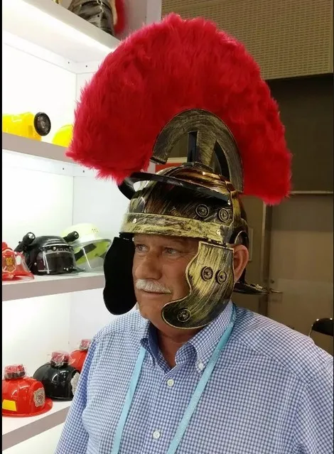 Cosplay Dança Roma Antiga Capacete Guerreiro Boné Spartacus Chapéu 8 Brincadeiras e piadas