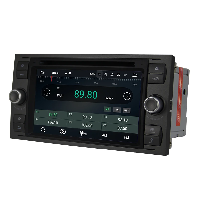 Clearance 7" 4G RAM Android 9.0 Car DVD Player GPS Stereo Navigation For Ford Focus Kug Transit 2004 2005 2006 2007 car Radio navigator 3