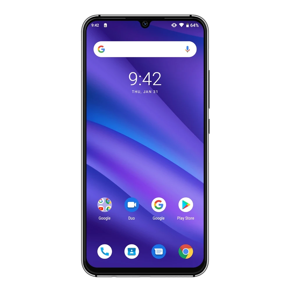 Восьмиядерный мобильный телефон UMIDIGI A5 PRO Android 9,0 с глобальной версией, 6,3 'FHD+ 16 Мп, тройная камера 4150 мАч, 4 Гб ОЗУ, 32 Гб ПЗУ, смартфон