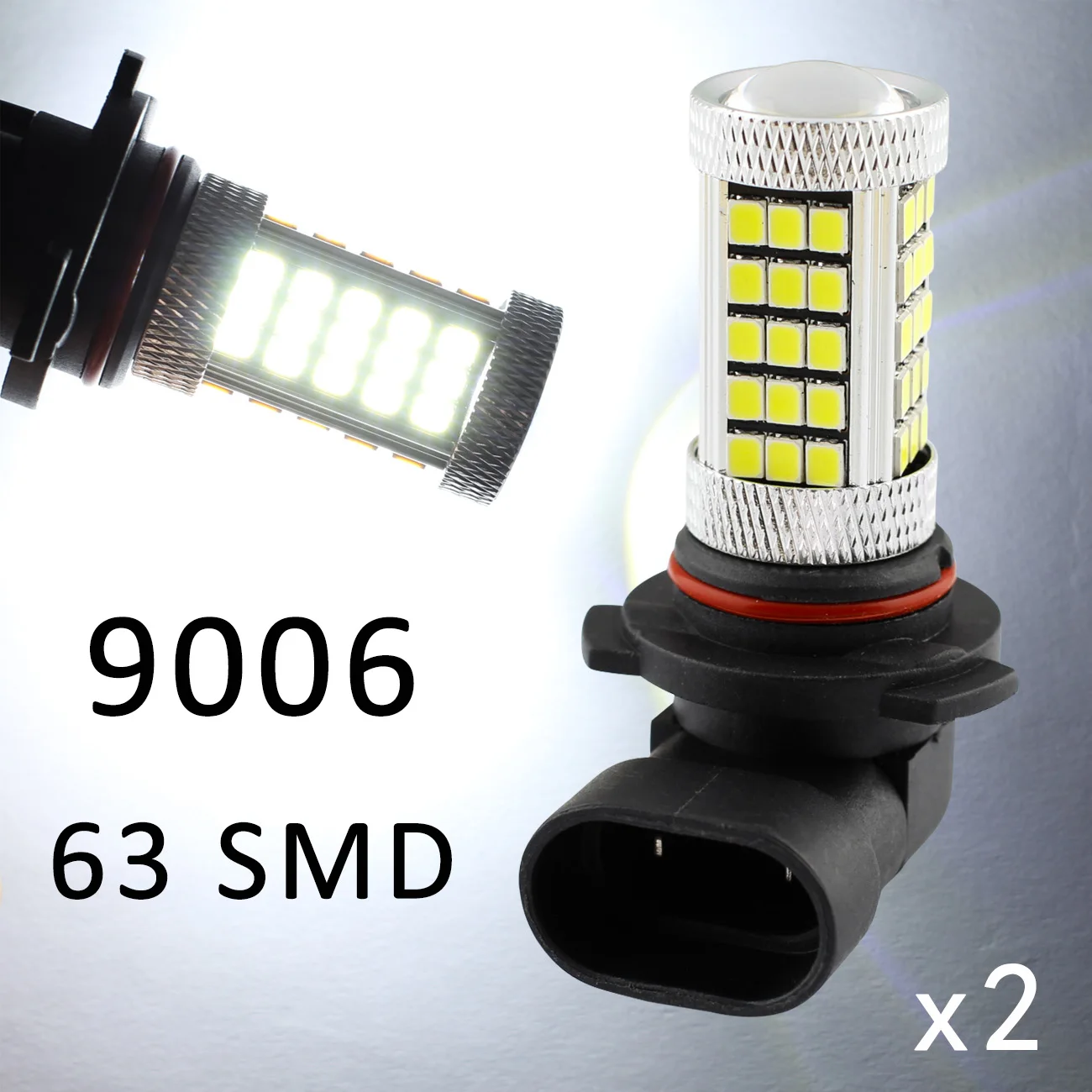 For Auto Accessories Fog Light Lamp LED 9006 9012 HB4 9006HP 9006XS DRL Driving Bulbs Lens