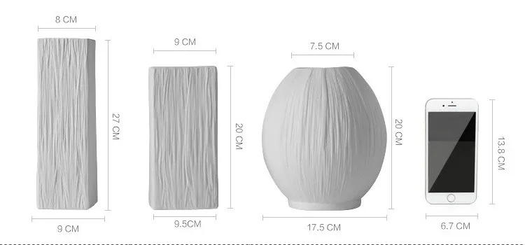 TANGPIN Европейская мода керамическая ваза для цветов, фарфоровые вазы украшения, ВАСО для украшения дома Современная, Настольная Ваза
