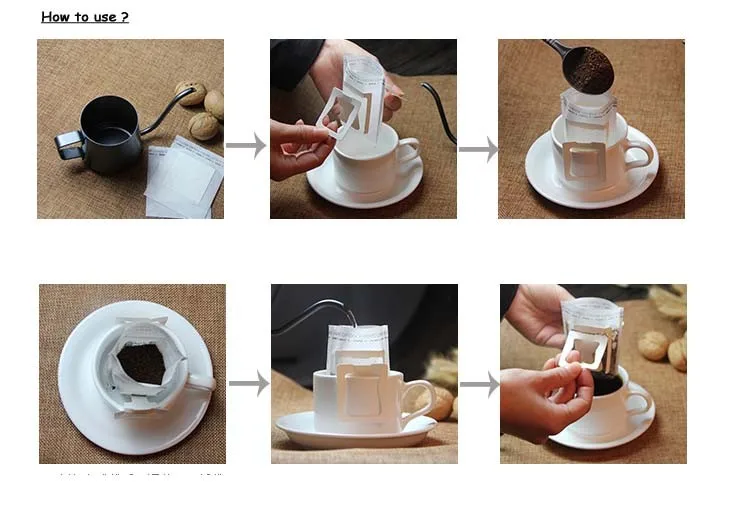Горячая распродажа 50 шт./пакет сцепление наушники-вкладыши стиль Кофе фильтры, переносная миска-стиль Кофе фильтров из Японии пищевого материала
