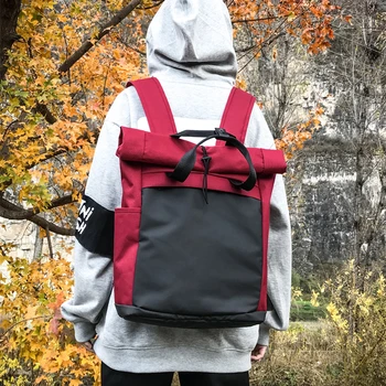 

Korean Style Waterproof Backpack For Women Simple Fashion Travel Men Backpack Leisure School Bag Tote For Teen Girl Shoulder Bag