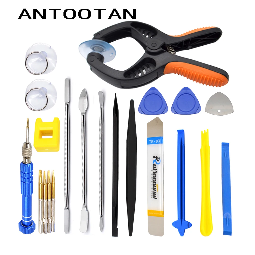 Multi-purpose combination tool 20 in1 phone repair kit forceps screwdriver iPhone pry tool maintenance apart samsung Multi-purpose combination tool 20 in1 phone repair kit forceps screwdriver iPhone pry tool maintenance apart samsung